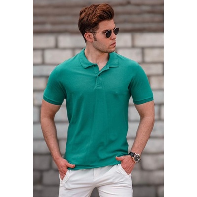 Madmext Мъжка тениска 5101 - Зелена 304004 (304004_Зелен)