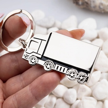 Image 1 of Art gift Метален ключодържател Камион