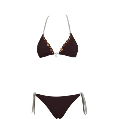 Banana Moon Дамски комплект бикини Banana Moon Women's Yerodasia Keranga Bikini - Marron - размер 40 (FR) (150-6128-0114)