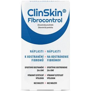 ClinSkin Fibrocontrol náplasti k odstranění fibromů 3 ks