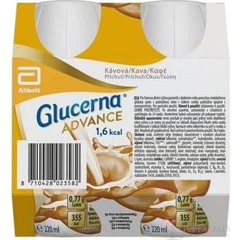 Glucerna ADVANCE 1,6 kcal kávová príchuť 24 x 220 ml