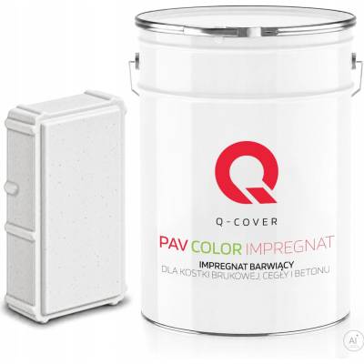 Barevná impregnace Q-COVER signální bílá 10L