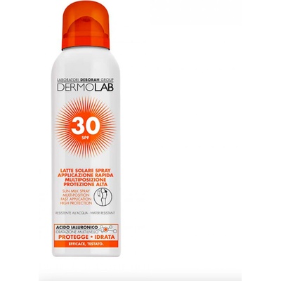 Deborah Dermolab SPF30 opaľovacie mlieko v spreji 150 ml