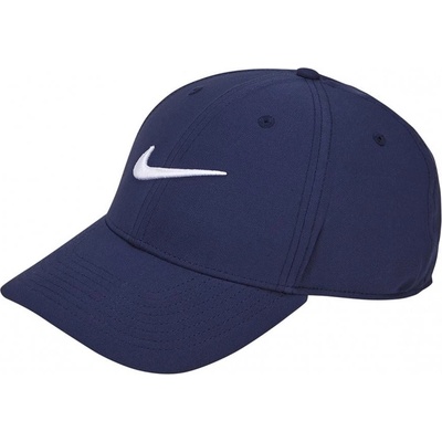 Nike Dri-FIT Club Structured Swoosh Golfová Navy Modrá
