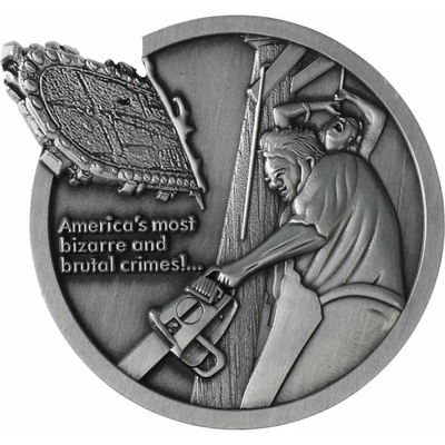 NNM медальон Texas Chainsaw Massacre - Лого лимитирана серия - FNTK-TCM-10