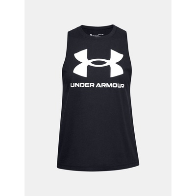 Under Armour Дамски потник Under Armour Sportstyle Graphic Tank Under Armour | Cheren | ЖЕНИ | XS