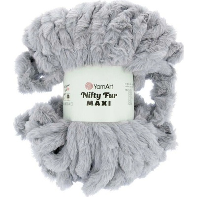Yarnart Nifty Fur Maxi 6709 šedomodrá