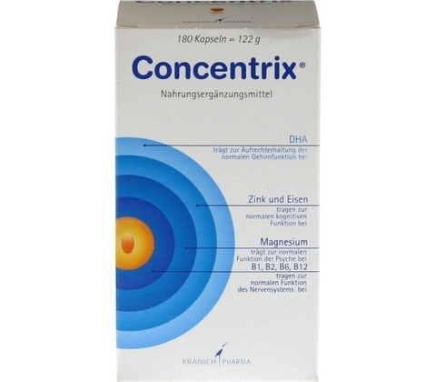 Concentrix 180 kapsúl