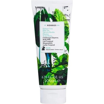 Korres Mint Tea hydratačné telové mlieko 200 ml