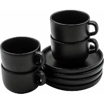 Eva Solo Чаши за кафе Nordic Kitchen с чинийки 4 бр (502764)