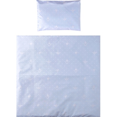 Lorelli Eva Спален комплект за мини-кошара Мечо син 5 части 20801145901