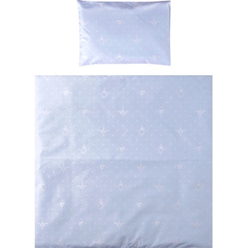 Lorelli Eva Спален комплект за мини-кошара Мечо син 5 части 20801145901