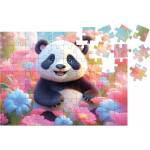 Milliwood Дървен пъзел Milliwood, Yuppie Cutie, 70 части - Панда (S-Panda-5055) - homeshop