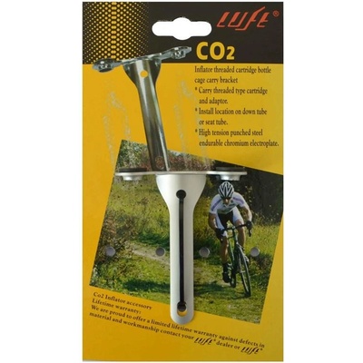 Držiak bombičiek CO2 LF-0102 strieborná