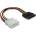 Delock Molex-SATA Converter M/M 15cm 60100