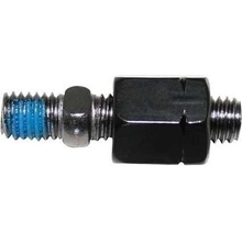 Adaptér závitu zrcátka M8x1,25 levý/ M8x1,25mm pravý - černá