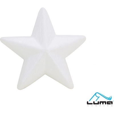 Luma Hvězda polystyrenová 150 mm bílá