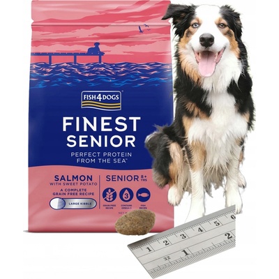 FISH4DOGS Finest Senior Salmon large 12 kg