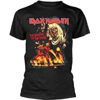 Iron Maiden Риза Number Of The Beast Graphic Unisex Black L (IMTEE12MB03)