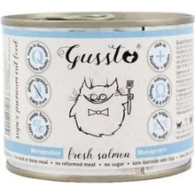 GUSSTO Cat Fresh Salmon pre mačky čerstvý losos 200 g