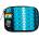 Ethnotek Портфейл Ethnotek Coyopa Coin Pouch Wallet - Viva Con Agua Blue - размер One Size (511-0762-0611)