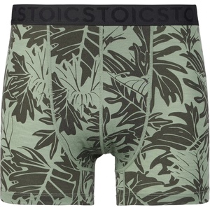 Stoic Мъжко мериносово термобельо Stoic Merino150 SadjemSt. Boxer Merino base layer - Agave Green Leaves (015-2144-0912)