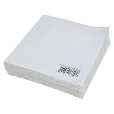 OBÁLKA PAPÍROVÁ NA CD 125 x 125 mm bez okénka Logo