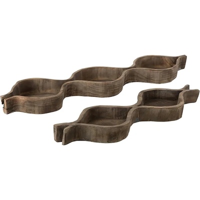 J-Line Декоративен съд J-Line 86 x 21 x 6 cm (20120)