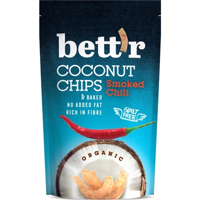 Bett'r kokosové chipsy s chilli 70 g – Hledejceny.cz