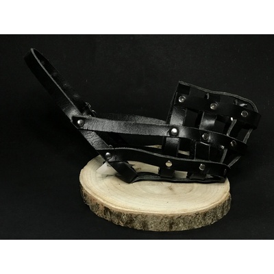 Palkar kožený náhubok pre psov veľ. 3 28 cm x 8 cm