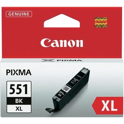 Canon Касета CANON PIXMA IP7250/iP8750/iP8750/iX6850/MG5450/MG6350/MG6450/MG6650/MG7150/MG7550/MX725/MX925 - Black ink tank - CLI-551XLBK - P№ 6443B001 - заб. : 4400p (BS6443B001AA)
