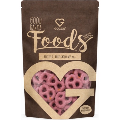 Goodie Preclíky v ruby čokoládě 80 g
