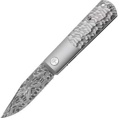 Böker Solingen BRLW Meteorite Damast, Damascus, Titanium, Framelock 110673DAM