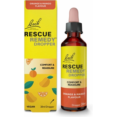 Bachovy esence Rescue krizové kapky mango a pomeranč 20 ml