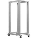 Lanberg Отворен шкаф Lanberg 19"" 32U 600x1000, сив (or01-6032-s)