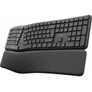 Trust Keyra Ergonomic Multidevice Wireless Keyboard 25459
