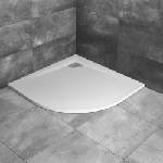 Radaway Kyntos Полукръгло композитно душ корито 90x90 см бяло (HKA9090-04)