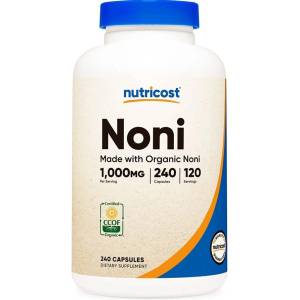 Nutricost Имунитет - Нoни плод, 500 mg x 240 капсули Nutricost (67280 (351101) NC)