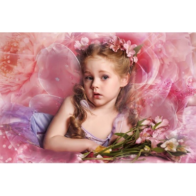 DIMEX ART Флизелинов фототапет малка фея 375 x 250 см