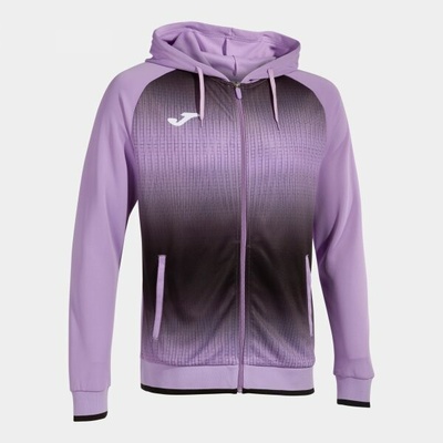 Joma Tiger V zip-up hoodie purple black