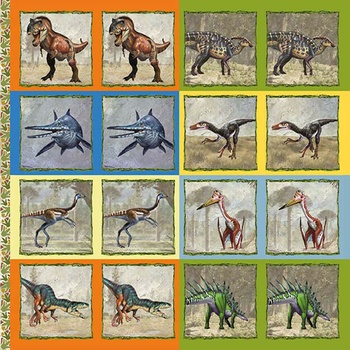 Jiri Models Pexeso v zošite Dinosaury