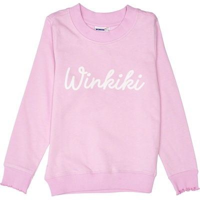 Winkiki WJG 92678 dívčí mikina světle růžová