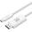 4smarts Дисплей Порт Кабел, 4Smarts USB-C to Display Port 2m, Бял (540958)