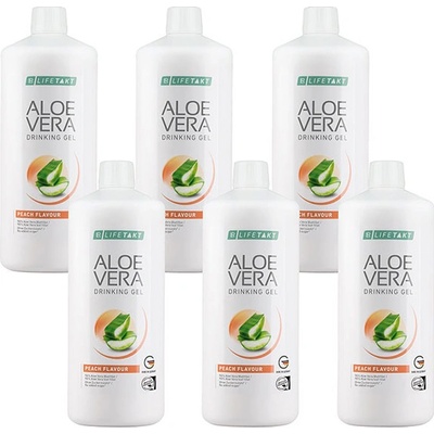 LR Aloe Vera Drinking Gel s příchutí broskví 6 x 1 l