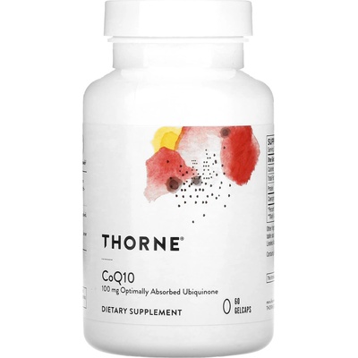 Thorne CoQ10, 100 mg, 60 капсули, Thorne
