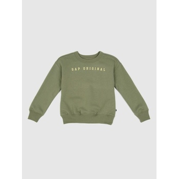 GAP Детски суитшърт с логото на GAP GAP | Zelen | Момчешки | XS