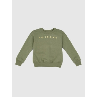 GAP Детски суитшърт с логото на GAP GAP | Zelen | Момчешки | XS