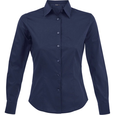 SOĽS Eden Dámska košeľa SL17015 Dark blue