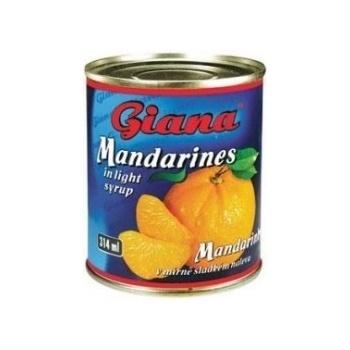 Giana mandarinky celé, 314ml