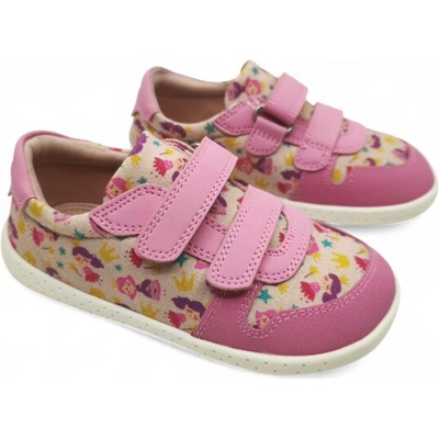 Garvalín Zapato Lona Estampada Rosa